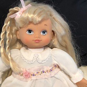 DSI Toys Sweet Faith Praying Doll  13" Blond Blue Eyes 2002 Vintage